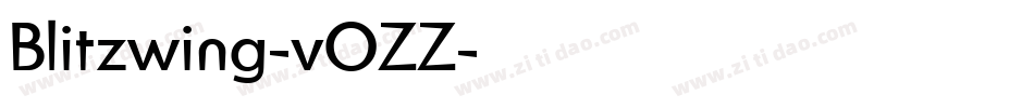 Blitzwing-vOZZ字体转换