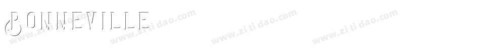Bonneville字体转换