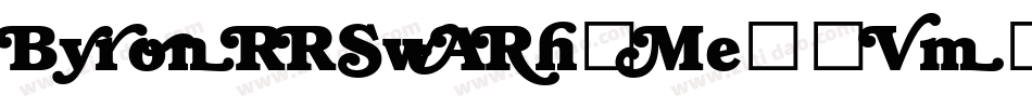 ByronRRSwash-Medium字体转换 ByronRRSwash-Medium字体转换