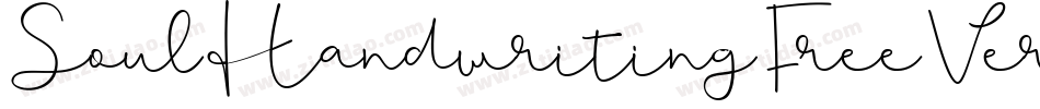 SoulHandwritingFreeVersion-aER5字体转换