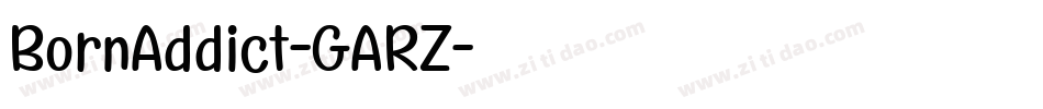 BornAddict-GARZ字体转换