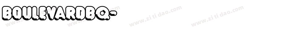 BoulevardBQ字体转换