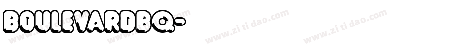 BoulevardBQ字体转换