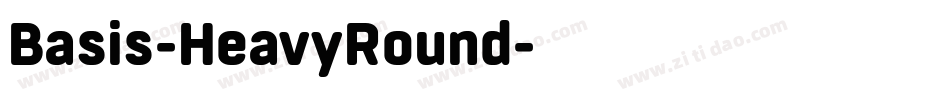Basis-HeavyRound字体转换 Basis-HeavyRound字体转换