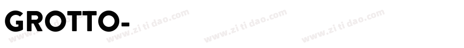GROTTO字体转换