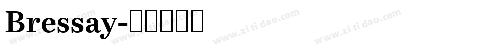 Bressay字体转换