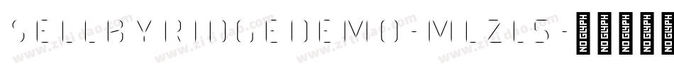 SellbyRidgeDemo-mLZL5字体转换