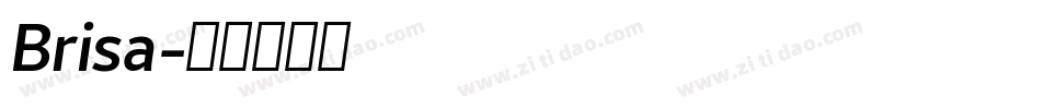 Brisa字体转换