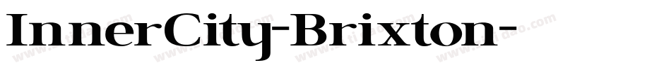InnerCity-Brixton字体转换