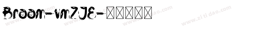 Broom-vmZJE字体转换