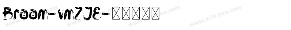 Broom-vmZJE字体转换