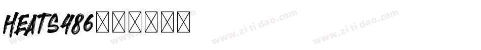 HEATS486字体转换