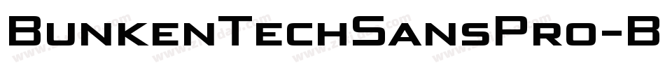 BunkenTechSansPro-Bo字体转换 BunkenTechSansPro-Bo字体转换