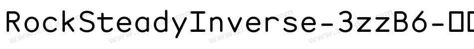 RockSteadyInverse-3zzB6字体转换
