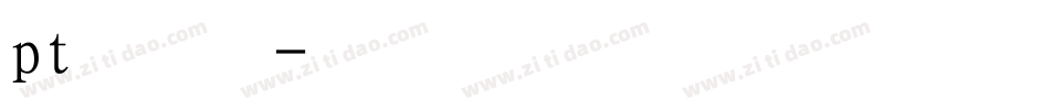 pt宋体字体转换