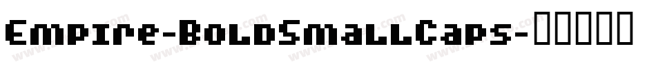Empire-BoldSmallCaps字体转换