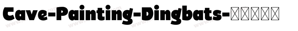 Cave-Painting-Dingbats字体转换
