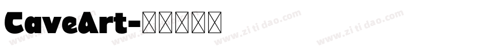 CaveArt字体转换