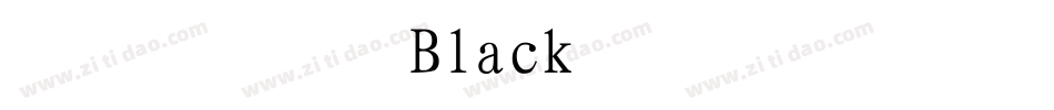 华文楷体Black转换器字体转换