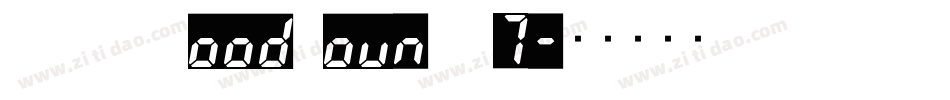 RittswoodYoung_7字体转换