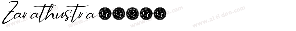 Zarathustra字体转换