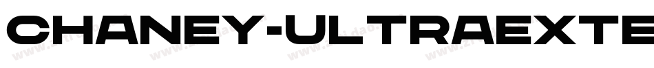 CHANEY-UltraExtended-2字体转换