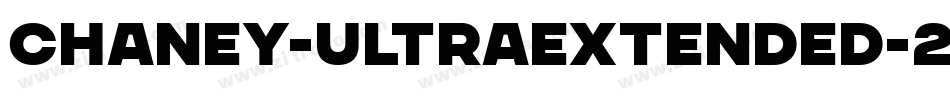 CHANEY-UltraExtended-2字体转换
