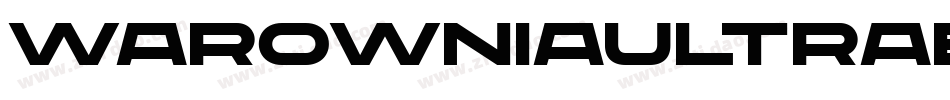 WarowniaUltraExtendedOblique-YLM4字体转换