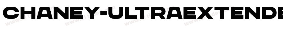 CHANEY-UltraExtended-2字体转换