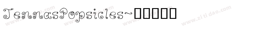 JennasPopsicles字体转换