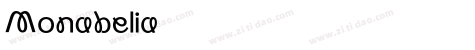Monabelia字体转换