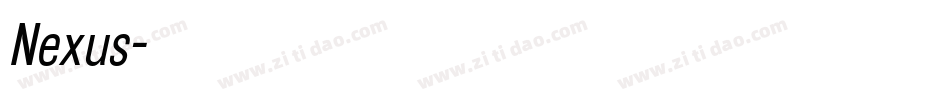 Nexus字体转换