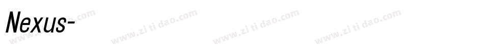 Nexus字体转换