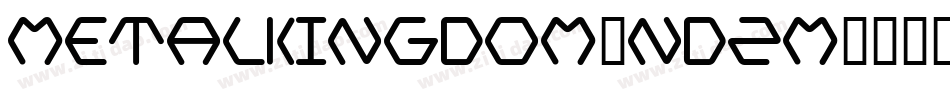 MetalKingdom-ndZM字体转换