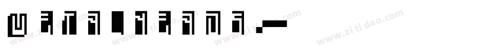 Metalheads字体转换