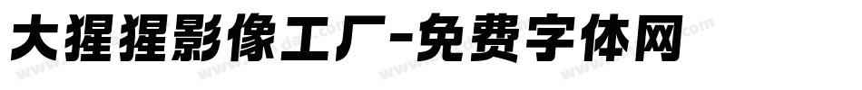 大猩猩影像工厂字体转换
