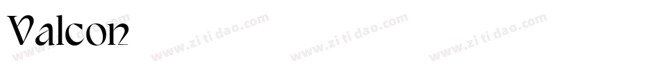 Valcon字体转换