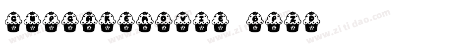 CupcakeMovie-BPzd字体转换