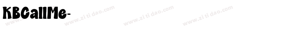 KBCallMe字体转换