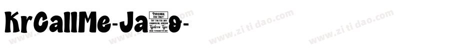 KrCallMe-Ja5o字体转换