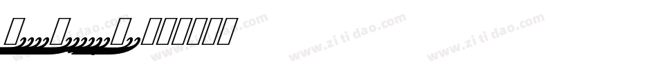 MetropolitainEF字体转换