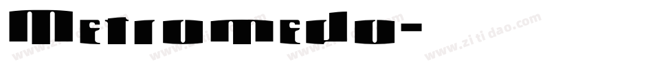 Metromedo字体转换