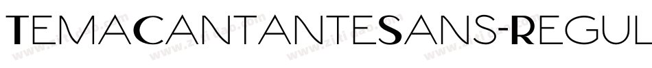 TemaCantanteSans-Regular字体转换