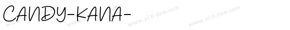 CANDY-KANA字体转换