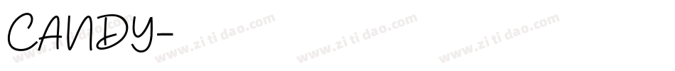 CANDY字体转换