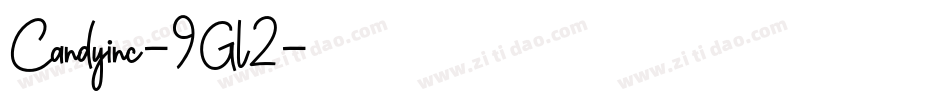 Candyinc-9Gl2字体转换
