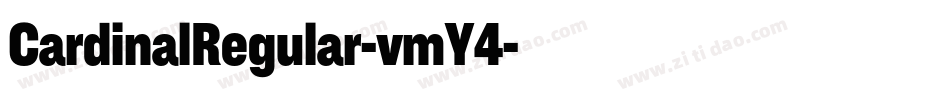 CardinalRegular-vmY4字体转换 CardinalRegular-vmY4字体转换