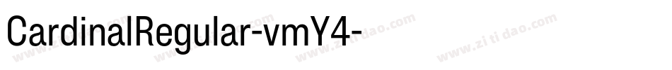 CardinalRegular-vmY4字体转换 CardinalRegular-vmY4字体转换