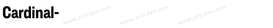 Cardinal字体转换