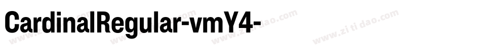 CardinalRegular-vmY4字体转换 CardinalRegular-vmY4字体转换